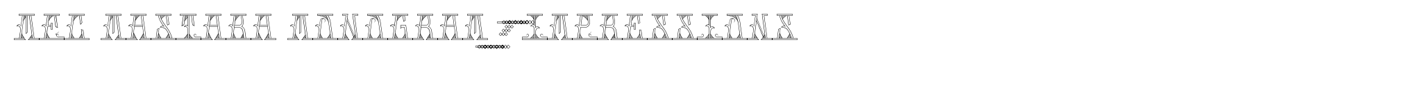 MFC Mastaba Monogram 1000 Impressions image